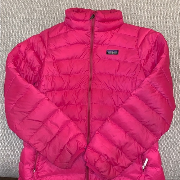 patagonia girls puffer jacket
